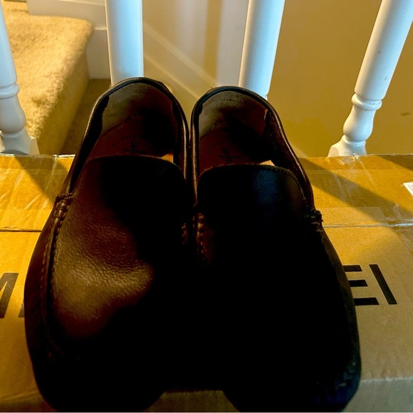 Clarks Men\'s  Dark Brown Leather Size 8.5 main image 7